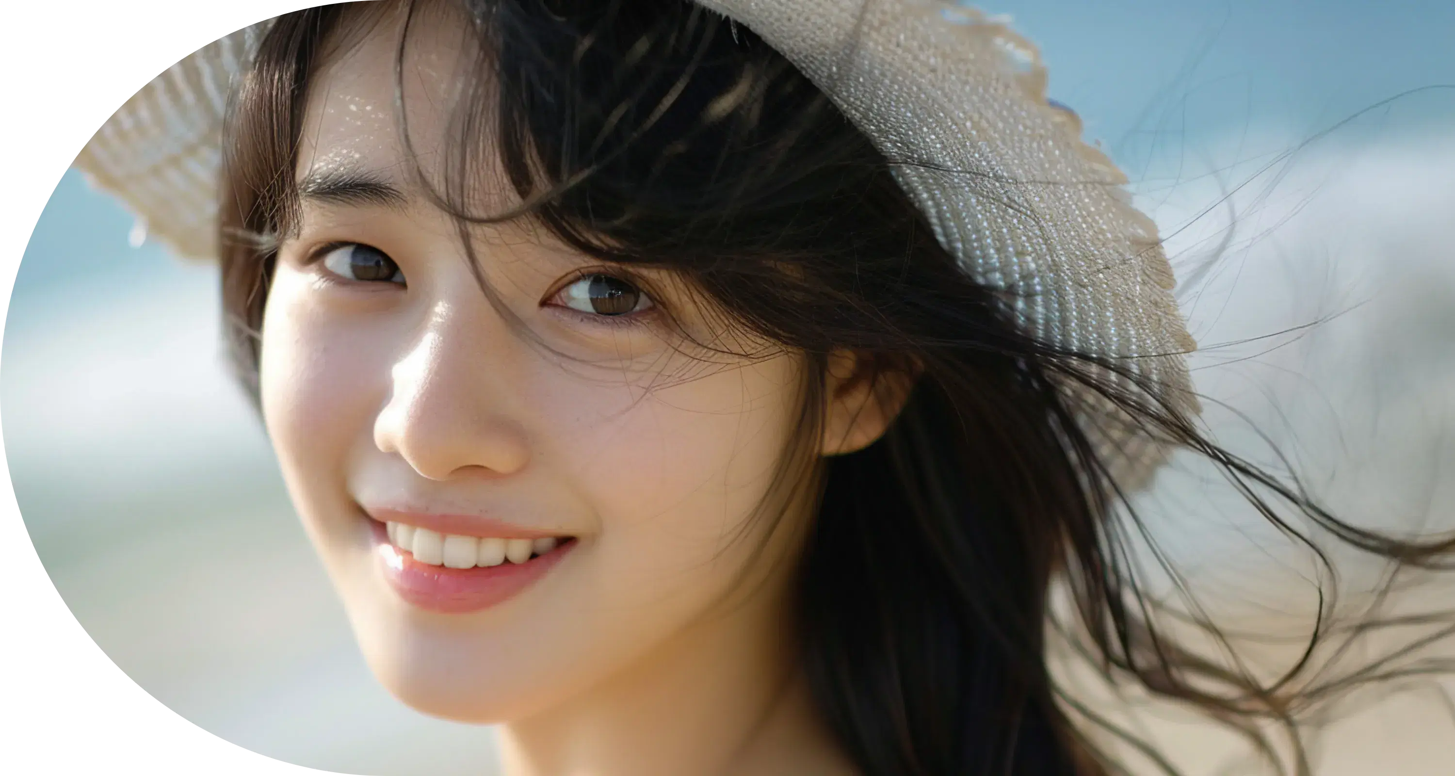 눈밑지방재배치 후 매끄럽고 밝아진 눈가