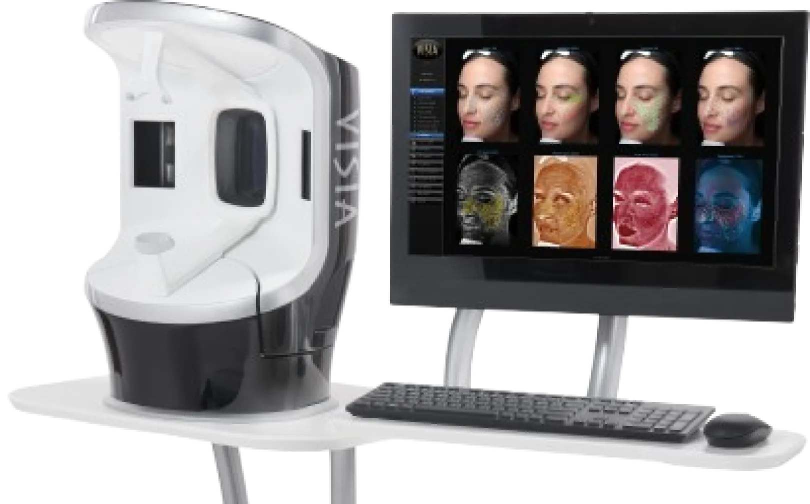 Accurate method for skin analysis - Visia skin scanner for detailed skin assessment