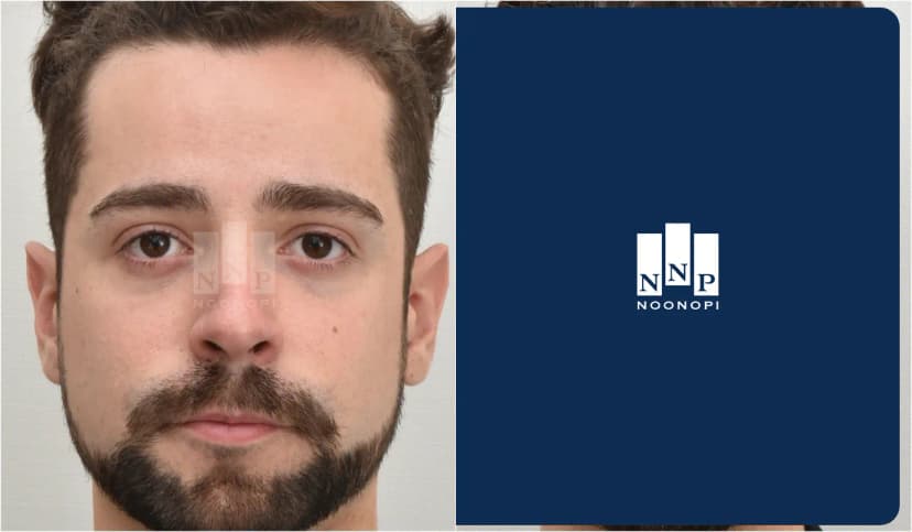 Temporal brow lift, under eye fat graft